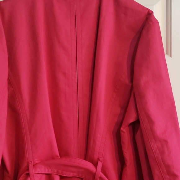 NWT short trench coat XL - Picture 6 of 8